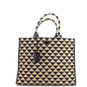 Prada Symbole Shopper Tote Jacquard #250999P24B